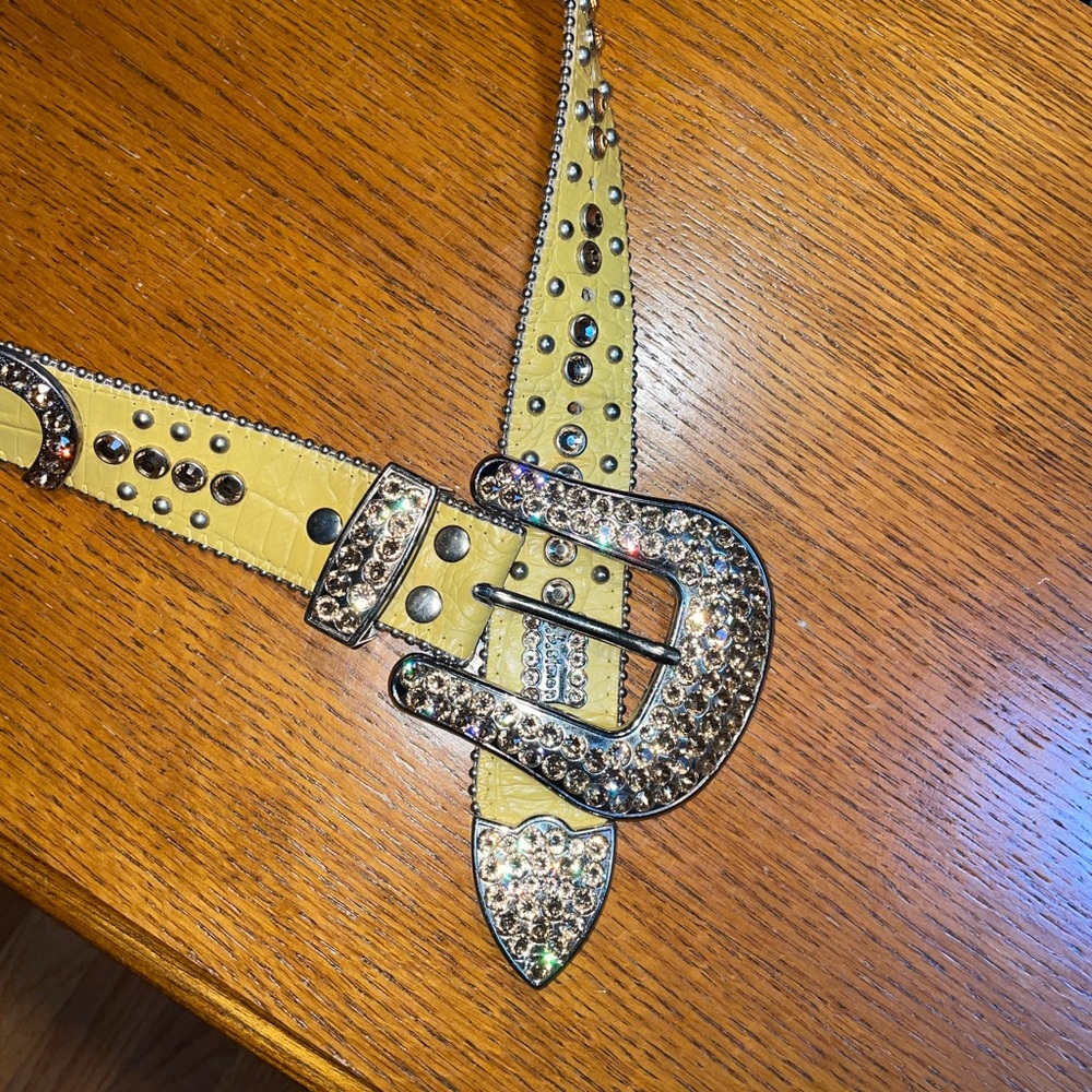 🇯🇵 B.B Simon / SWAROVSKI SUNSHINE - HORSESHOE B.B. Simon / Yellow/YELLOW 🇯🇵